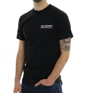 T-SHIRT HALF FACE ICON NERO
